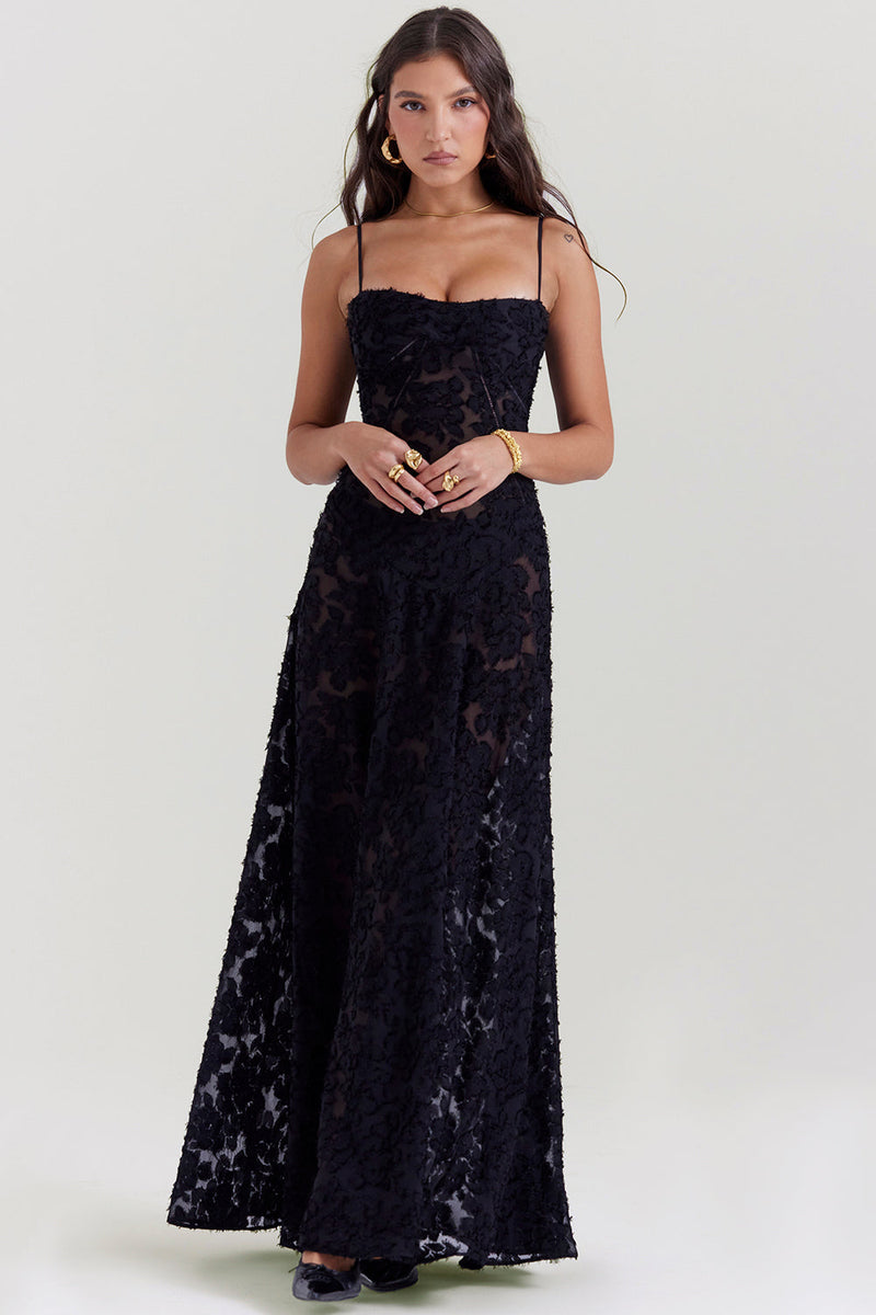 Elvina Elegante Maxi Dress