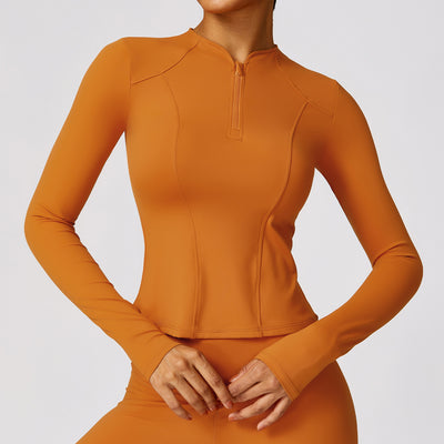 Quick Dry Long Sleeve Yoga Top