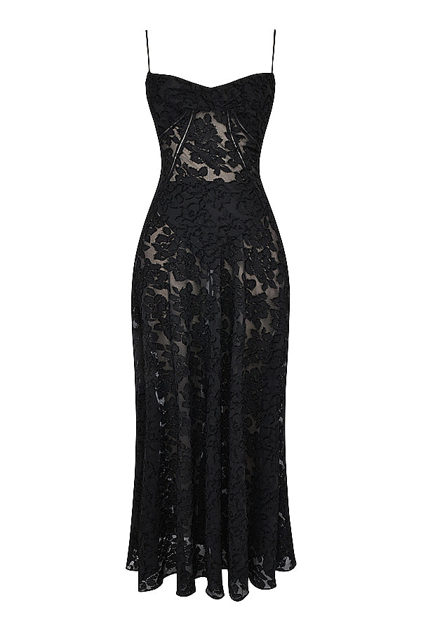 Elvina Elegante Maxi Dress