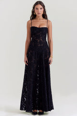 Elvina Elegante Maxi Dress