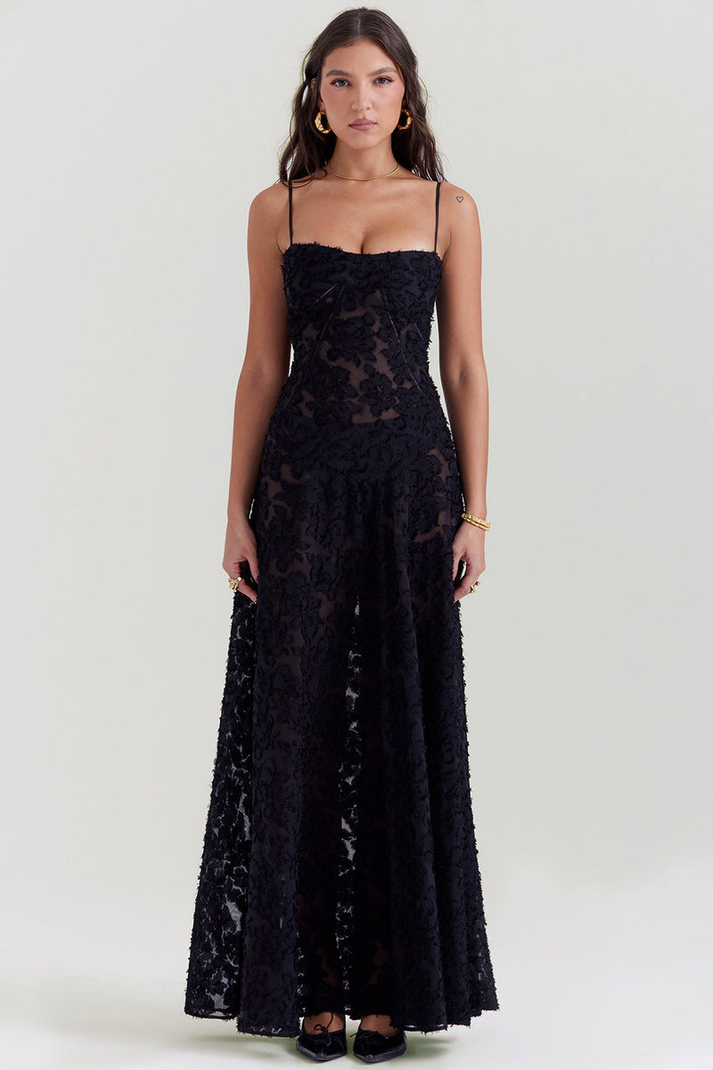 Elvina Elegante Maxi Dress