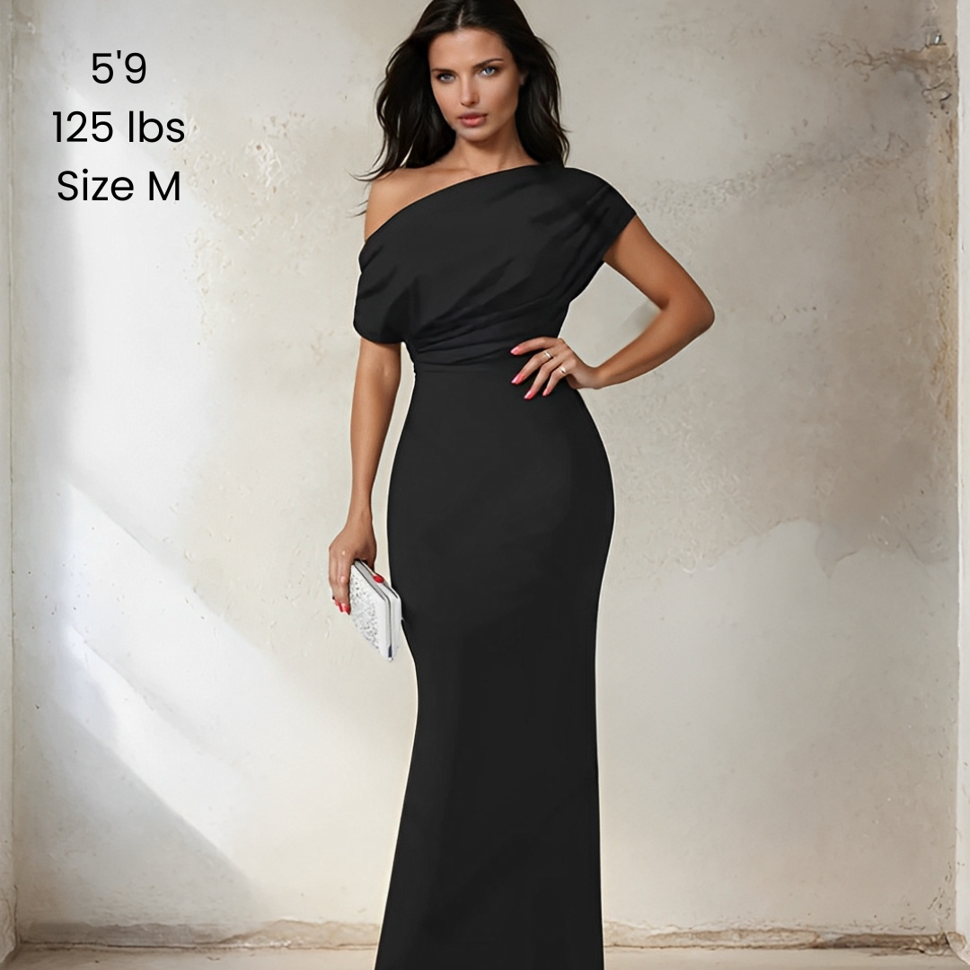 Sleeveless Bodycon Maxi Formal Dress