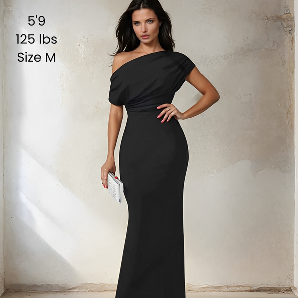 Sleeveless Bodycon Maxi Formal Dress