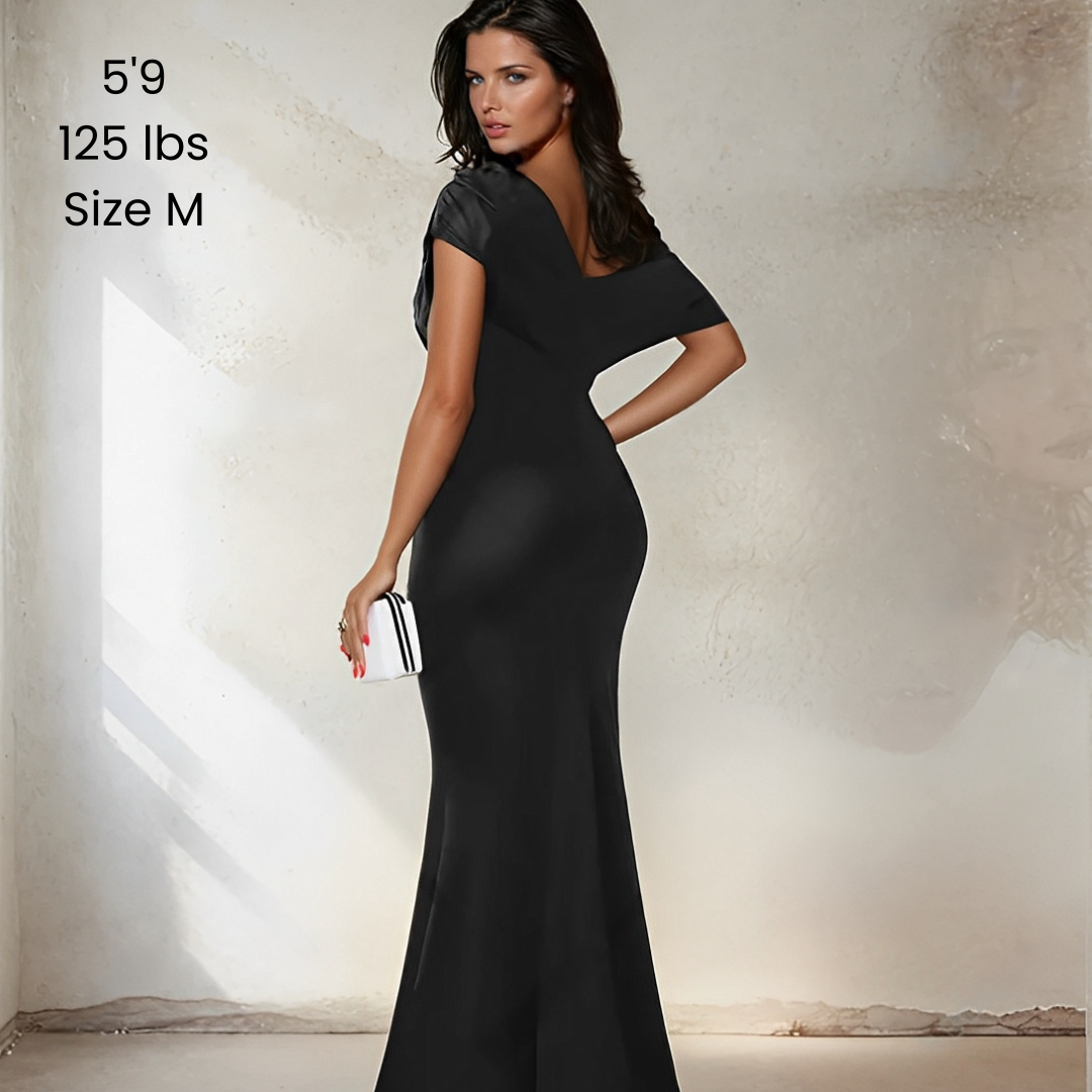 Sleeveless Bodycon Maxi Formal Dress