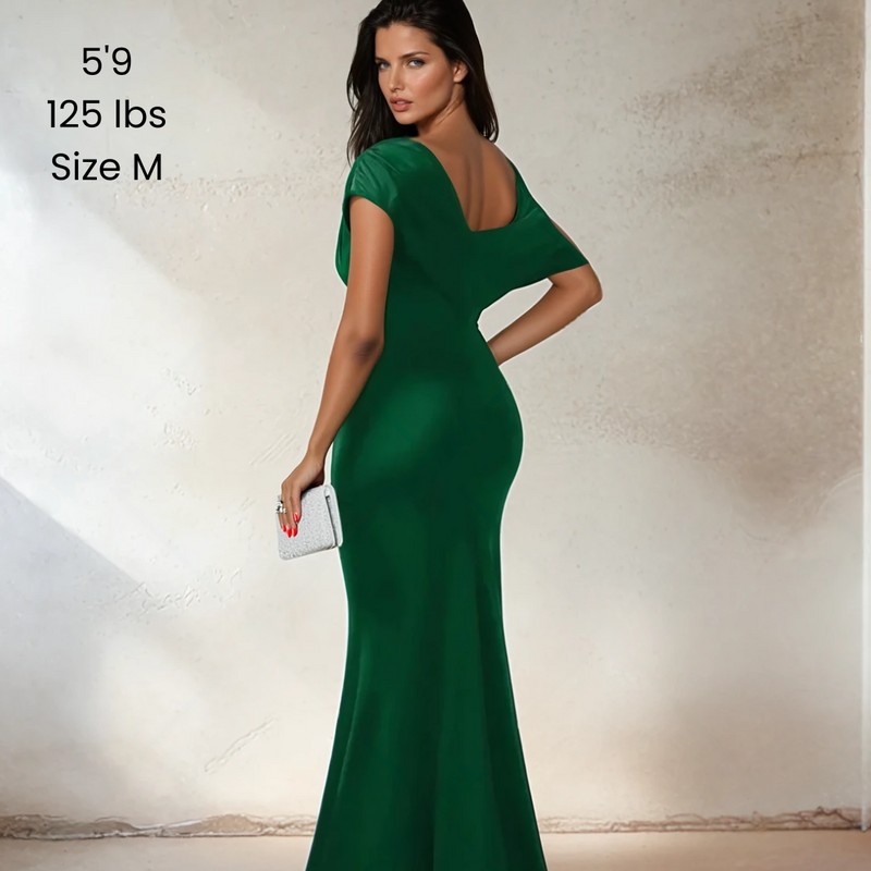 Sleeveless Bodycon Maxi Formal Dress