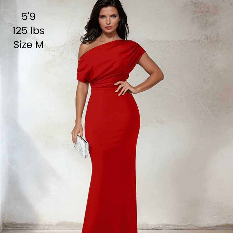 Sleeveless Bodycon Maxi Formal Dress