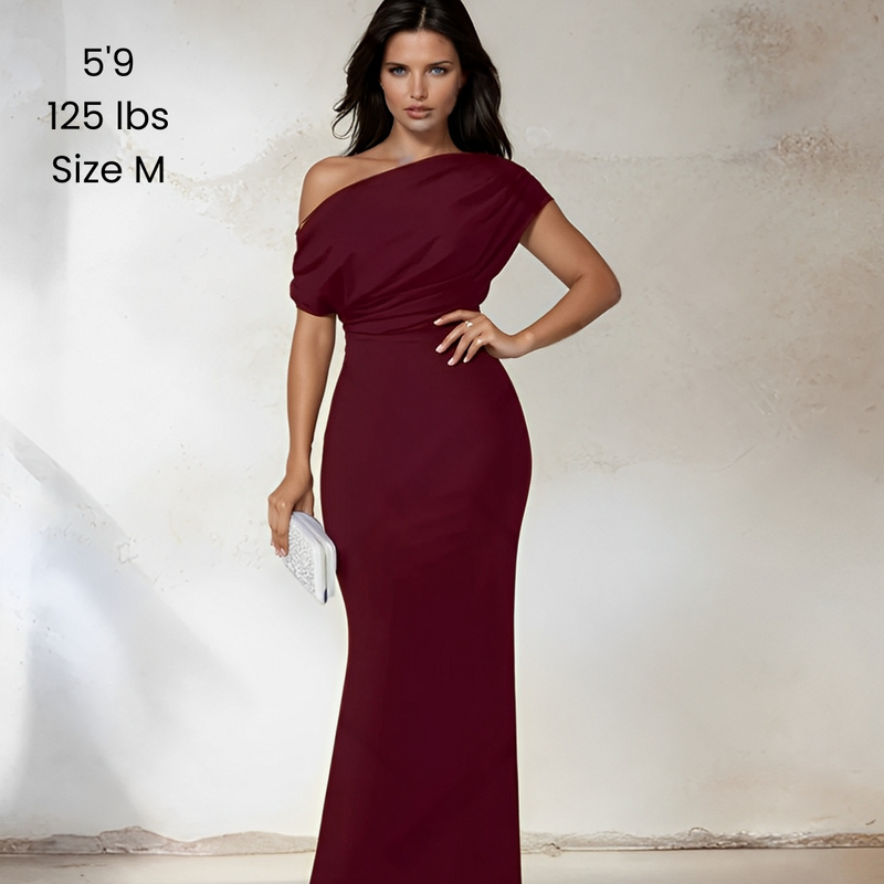 Sleeveless Bodycon Maxi Formal Dress