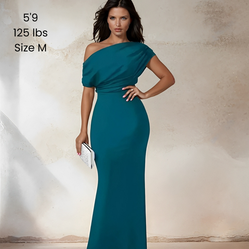 Sleeveless Bodycon Maxi Formal Dress
