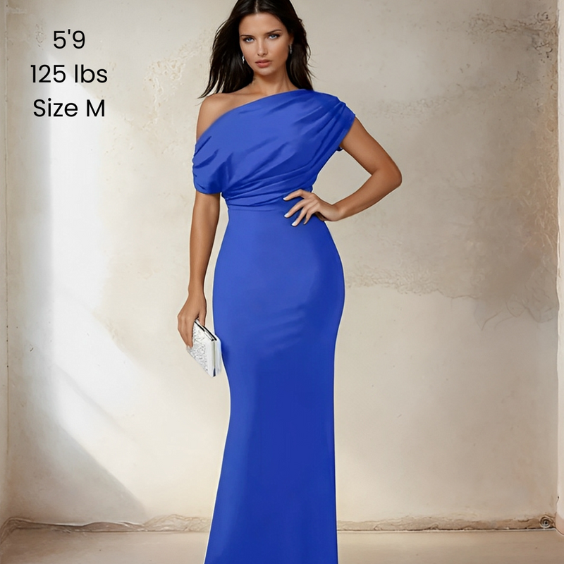 Sleeveless Bodycon Maxi Formal Dress