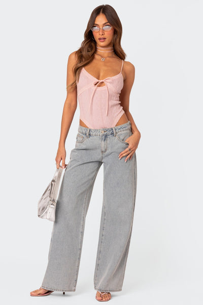 Emma Bow Tie Jeans