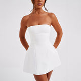 ASHA MINI DRESS - BLACK