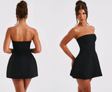 ASHA MINI DRESS - BLACK
