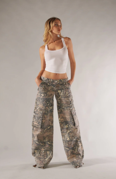 Camo Cargo Jeans