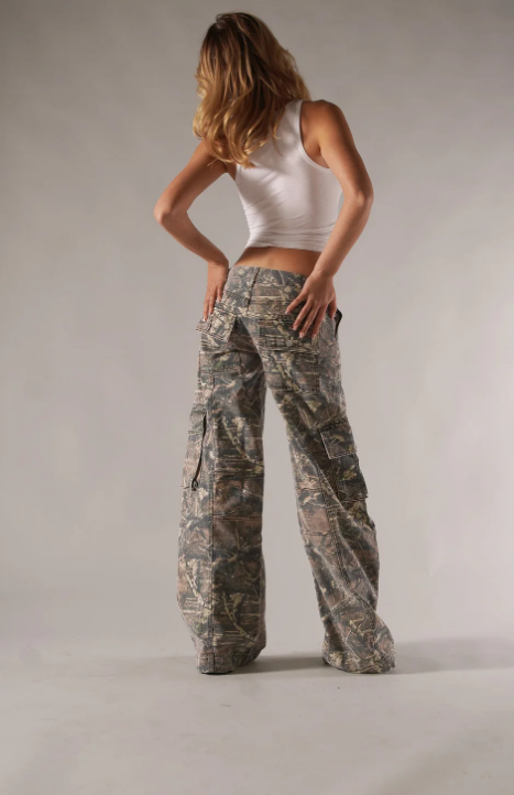 Camo Cargo Jeans