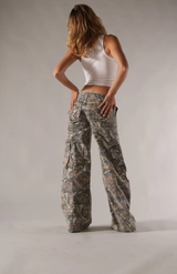 Camo Cargo Jeans