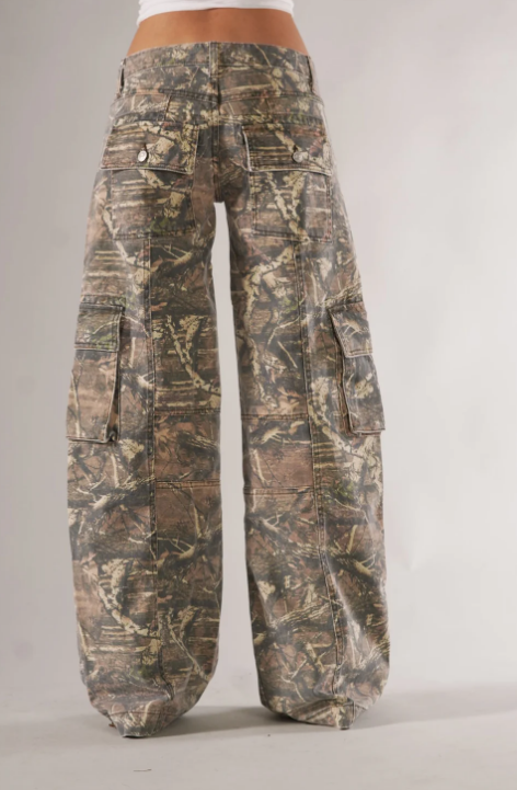 Camo Cargo Jeans