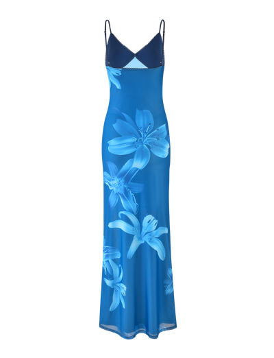 ALAINA DRESS - BLUE ORCHID