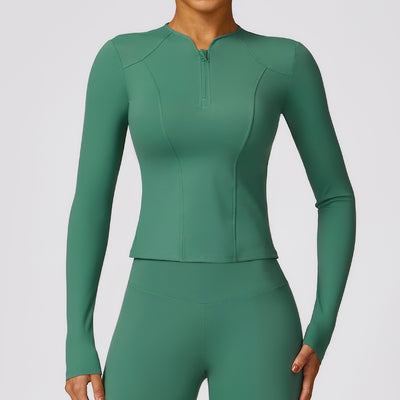 Quick Dry Long Sleeve Yoga Top