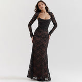 Lace Cappa  Dress Two-piece Elegant Skirt